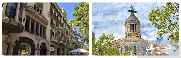 خیابان گراسیا؛از دیدنی ترین خیابان های بارسلونا/عکس