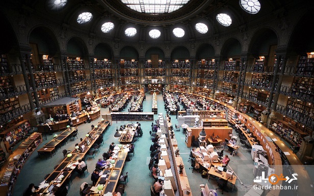 کتابخانه ملی فرانسه یا کتابخانه فرانسوا میتران/عکس