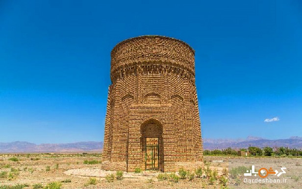برج مهماندوست از جاهای دیدنی سمنان/عکس
