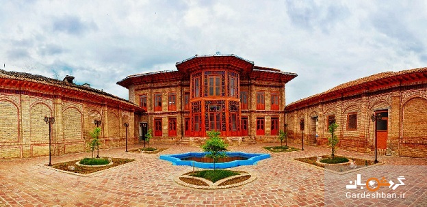 عمارت رویایی فاضلی؛جزو ۳ جاذبه تاریخی معروف شهر ساری/عکس