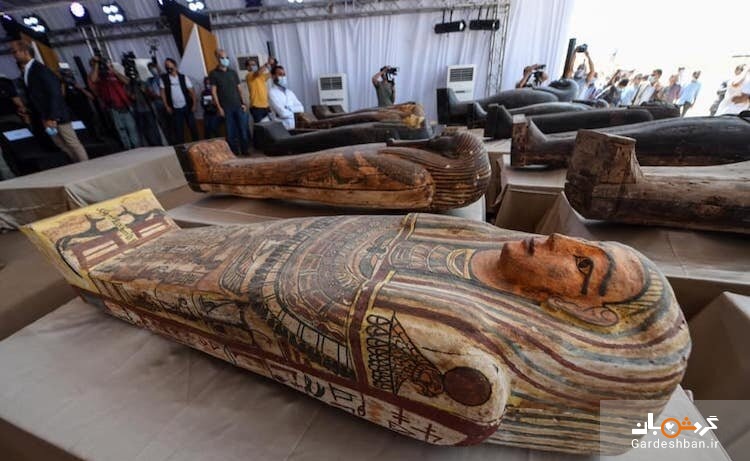 بازگشایی تابوت ۲۶۰۰ ساله مصری/ راز ۵۹ مومیایی چیست؟ + تصاویر