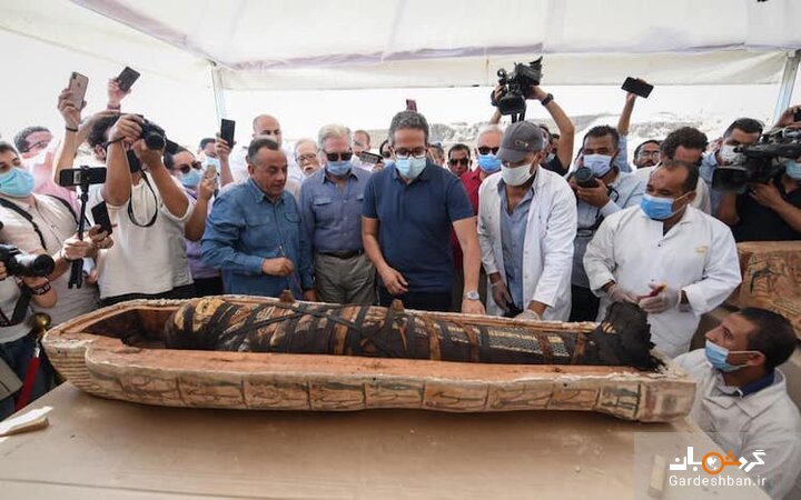 بازگشایی تابوت ۲۶۰۰ ساله مصری/ راز ۵۹ مومیایی چیست؟ + تصاویر