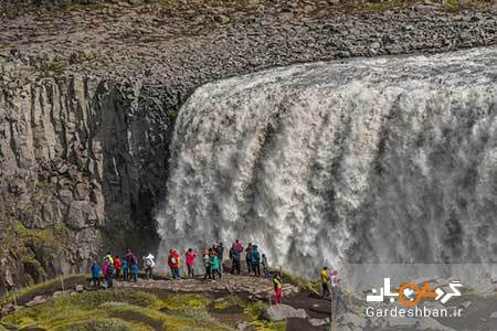 آبشار دتیفوس؛محبوب ترین جاذبه طبيعي ایسلند/عکس