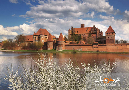 قلعه مالبورک لهستان؛از بزرگترین کاخ های جهان+تصاویر
