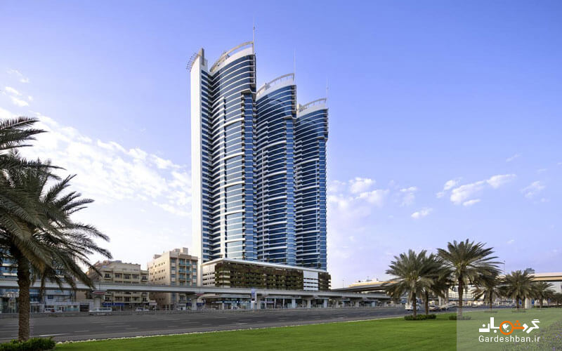 هتل نووتل البرشا دبی؛هتلی مجلل رو به منظره خلیج فارس+تصاویر