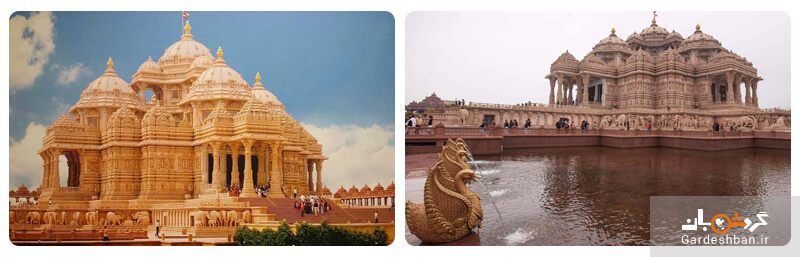معبد آکشاردام دهلی نو؛ از زیباترین معابد جهان/عکس