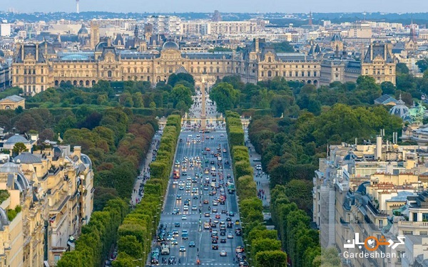خیابان های دیدنی پاریس با معماری زیبا/عکس