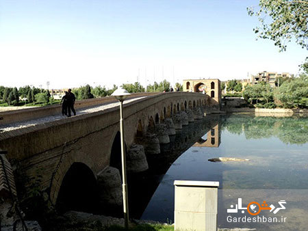 پل شهرستان اصفهان؛از قدیمی ترین پل های زاینده رود/عکس
