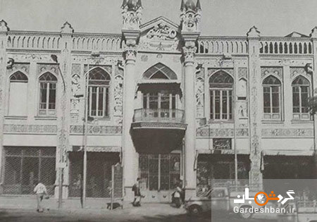 عمارت سرای روشن؛ یکی از بناهای تاریخی خیابان ناصر خسرو/عکس