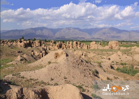 تپه های باستانی طرب آباد؛ بقایای شهر کهن نیشابور+تصاویر
