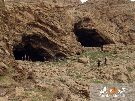 غار دو اشکفت در کرمانشاه؛کهن ترین بقاياي سکونت انسان/عکس