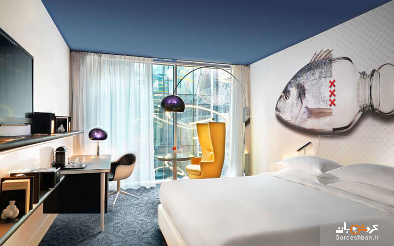 انداز آمستردام پرینسنگراچت؛هتلی ۵ ستاره لوکس دقیقا در قلب شهر آمستردام/تصاویر