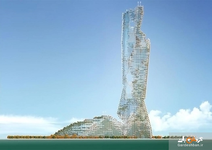 بلندترین برج جهان در نیویورک با طرح مفهومی برج مکنده کربن + تصاویر