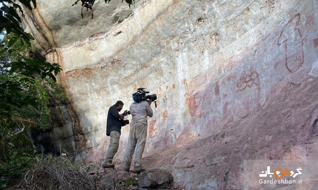 کشف بزرگترین مجموعه سنگ‌نگاره‌های ماقبل تاریخ در جنگل‌های آمازون/عکس