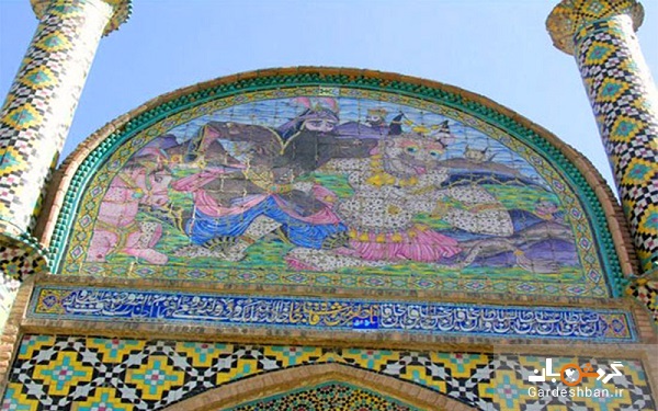 دروازه ارگ سمنان؛جاذبه تاریخی شهر+عکس