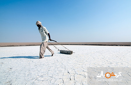 صحرای نمک؛از جاذبه های گردشگری بی نظیر هند+تصاویر