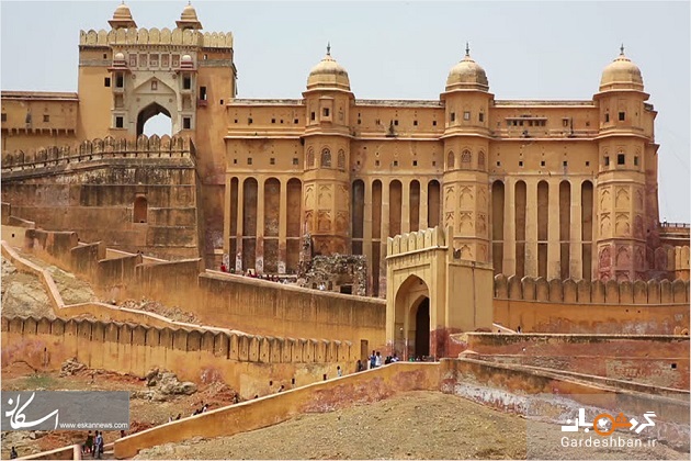 قلعه عامر، از میراث باشکوه هند +تصاویر