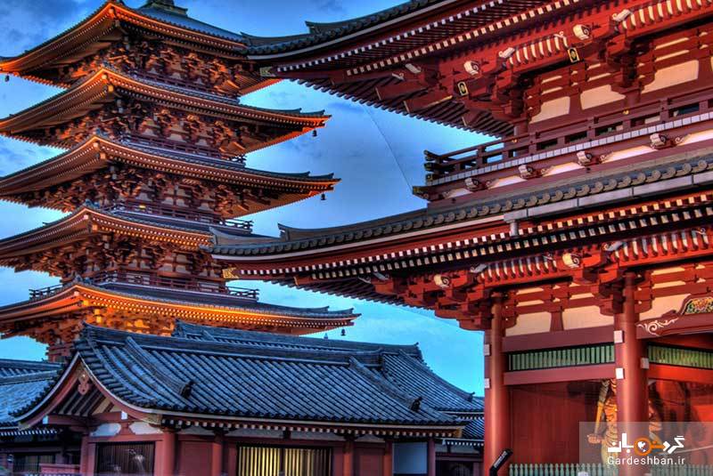 معبد سنسوجی توکیو؛ معبدی برای بخشش/عکس