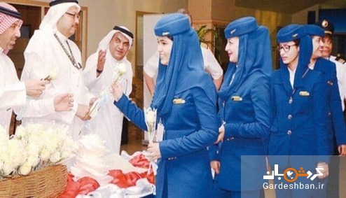 عربستان مهماندار هواپیمای زن استخدام می‌کند/عکس