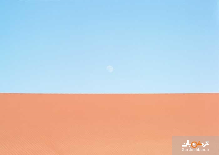 صحرای مرزوقه مراکش؛ صحرای عجیبی که تغییر رنگ می دهد!/عکس