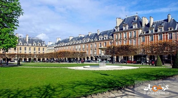 میدان ووژ؛قدیمی ترین میدان پاریس+عکس