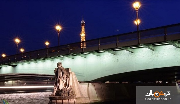 پل آلما ؛ پل تاریخی فرانسه بر روی رودخانه سن/عکس