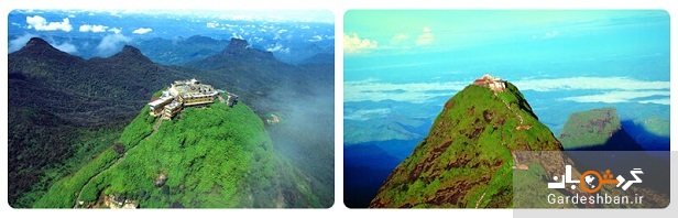 سری پادا یا قله آدامز کندی از دیدنی های سریلانکا/عکس