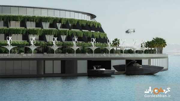 هتلی شناور در قطر که خودش تولید برق می‌کند + عکس