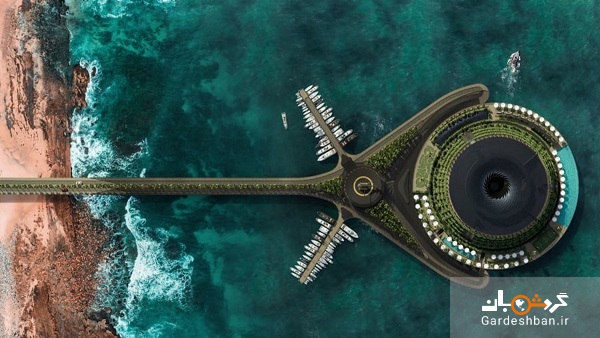 هتلی شناور در قطر که خودش تولید برق می‌کند + عکس