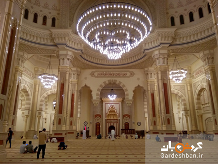 مسجد النور؛ زیباترین مسجد امارات+عکس