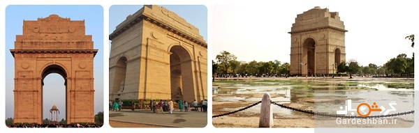 دروازه هند دهلی؛اصلی ترین نماد و جاذبه شهر +عکس