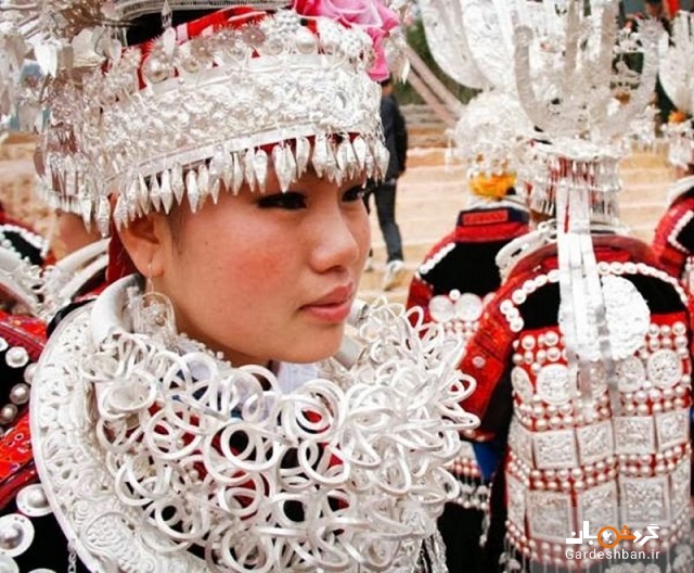 کلاه‌هایی باورنکردنی از جنس نقره در جشنواره گوانگ چین +تصاویر