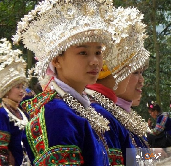 کلاه‌هایی باورنکردنی از جنس نقره در جشنواره گوانگ چین +تصاویر