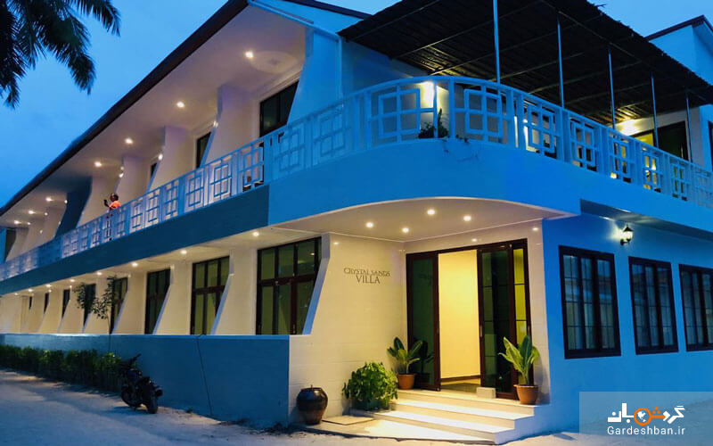 هتل کریستال سندز ویلا؛هتل ساحلی و زیبا در جزیره مافوشی مالدیو/عکس