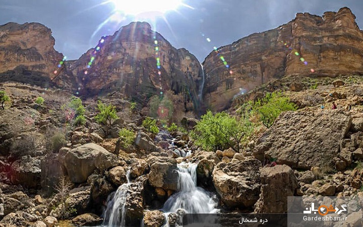 دره شمخال؛ جاذبه صخره ای و زیبای قوچان +عکس