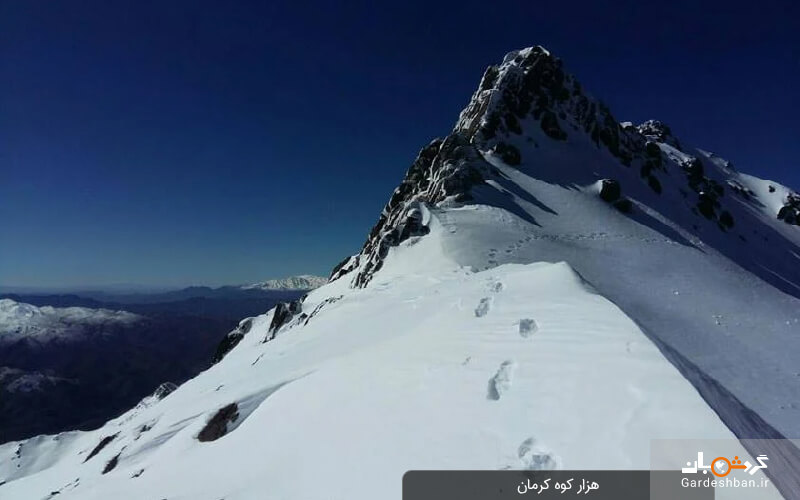 هزار کوه کرمان؛ بلندترین نقطه جنوب ایران و فلات مرکزی+عکس