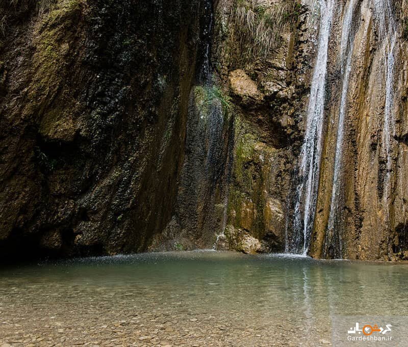 آبشار نوژیان؛یکی از بهترین جاهای دیدنی خرم آباد + عکس