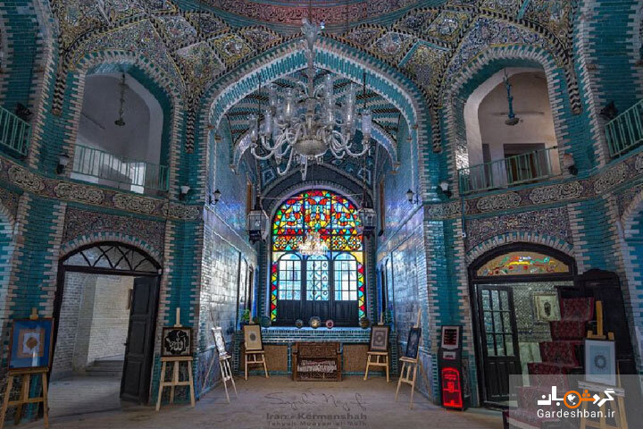 مسجد عماد الدوله؛ جاذبه قاجاری و تاریخی کرمانشاه + عکس
