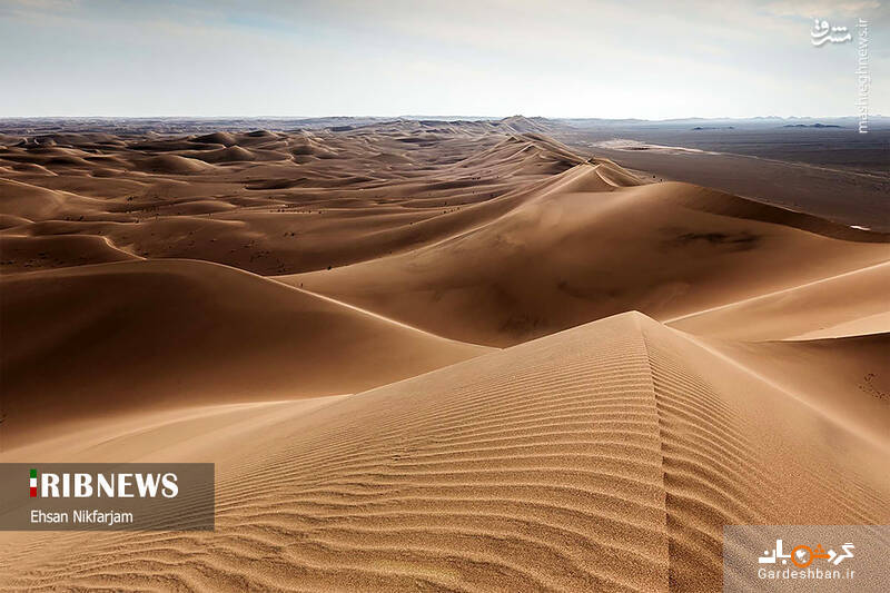 صحرایی مرموز و شگفت‌انگیز در ایران/عکس