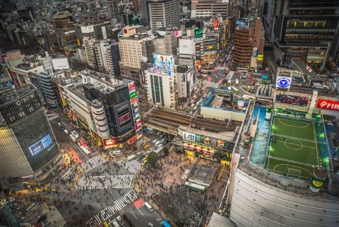 شیبویا، چهارراهی پر جنب و جوش توکیو +عکس