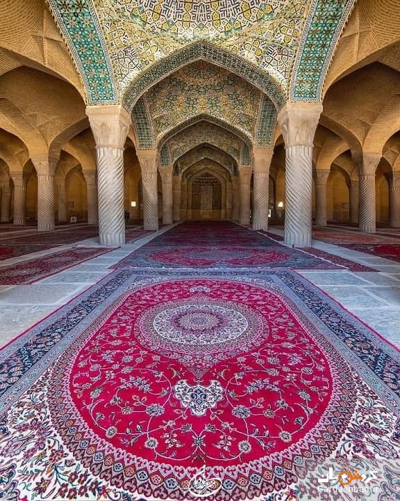 عکس/ معماری بی‌نظیر مسجد وکیل شیراز