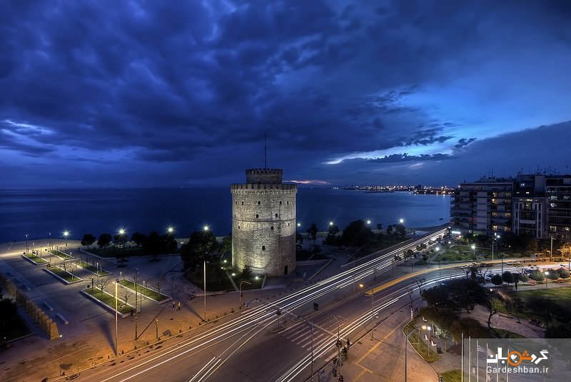 برج سفید و قلعه‌های تاریخی تسالونیکی در یونان+عکس
