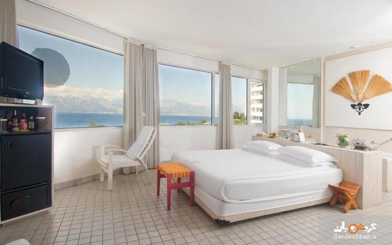 هتل مارمارا؛ اقامتگاهی ۵ ستاره با ساحل اختصاصی در منطقه آنتالیای ترکیه+ تصاویر