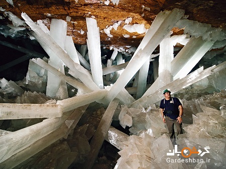 غار بلور مکزیک؛ بزرگ ترین غار کریستالی جهان+عکس