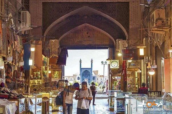 بازار قیصریه؛  یکی از معروف‌ترین بازارهای تاریخی ایران در اصفهان+عکس