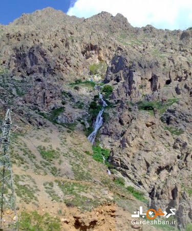 آبشار قلعه دختر آمل؛ جاذبه ای بکر در جاده هراز +عکس