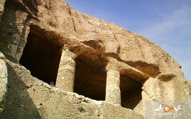 گوردخمه دکان داوود کرمانشاه؛ محل دفن اجساد ۲۰۰۰ ساله /عکس