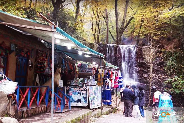 آبشار لونک؛ منطقه ای بهشتی در گیلان+عکس