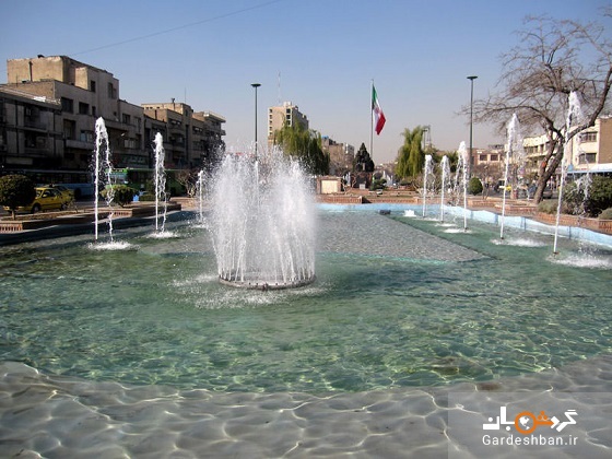 میدان بهارستان؛ از مهم‌ترین و قدیمی‌ترین میدان‌های تهران/عکس