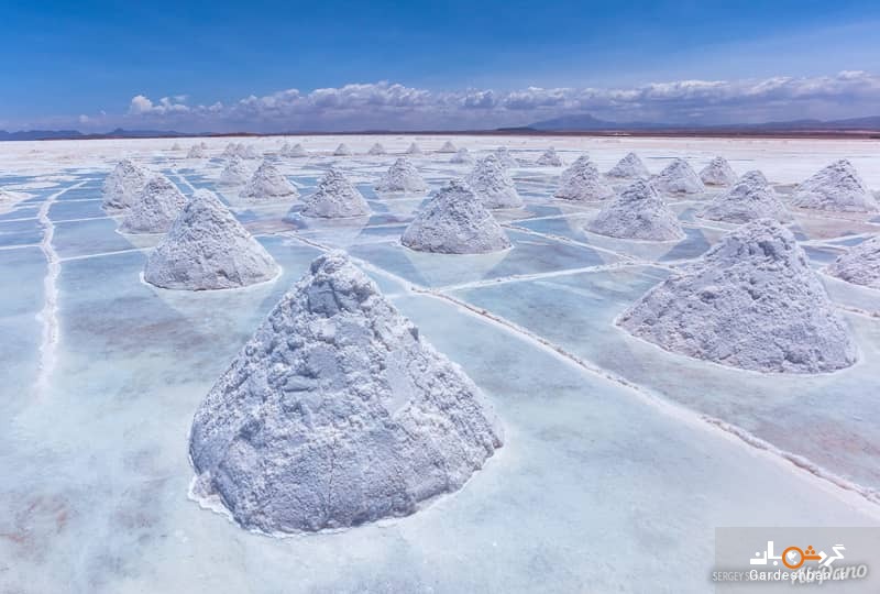 سالار دییونی ؛ بزرگترین کویر نمک و آینه‌ طبیعی جهان+عکس